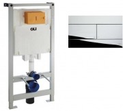 Инсталляция OLI 80 механическая (600151) + клавиша Slim хром (659044) Инсталляция OLI 80 механическая (600151) + клавиша Slim хром (659044)