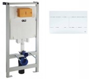 Инсталляция OLI 80 механическая (600151) + клавиша Slim белая (659041) Инсталляция OLI 80 механическая (600151) + клавиша Slim белая (659041)