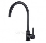 Смеситель Ledeme для кухни на гайке черный (L4299B) Смеситель Ledeme для кухни на гайке черный (L4299B)