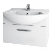 Тумба под умывальник Dreja Alfa New 65 см с умывальником Альфа 65 Тумба под умывальник Dreja Alfa New 65 см с умывальником Альфа 65