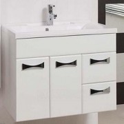 Тумба под умывальник Акватон Диор 80 см белая