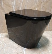 Унитаз приставной Ceramalux 3178-18 36x55,5 безободковый, сиденье Duroplast Унитаз приставной Ceramalux 3178-18 36x55,5 безободковый, сиденье Duroplast
