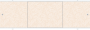Лицевой экран под ванну Метакам Премиум А (кремовый) 168 см Лицевой экран под ванну Метакам Премиум А (кремовый) 168 см
