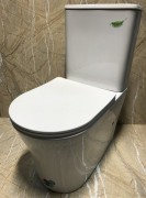 Унитаз напольный Ceramalux 1219A безободковый с сиденьем SoftClose Унитаз напольный Ceramalux 1219A безободковый с сиденьем SoftClose
