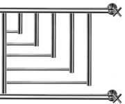 Полотенцесушитель водяной П-образный Nika ECON ПМ-5 50/60 (без полочки) Полотенцесушитель водяной П-образный Nika ECON ПМ-5 50/60 (без полочки)